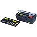 Plano 114-002 13-Inch Compact Tool Box, Graphite Gray with Black Handle and Latches