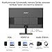 KOORUI E2411F 24 Zoll Bildschirm,IPS PC Monitor,FHD 1920x1080 for Office,100Hz PC Monitore,Eye Care,HDMI&VGA,VESA 100 x 100 mm