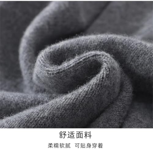 Men's Sweater POLOL Neck Sweater Lapel Button Cashmere Sweater Business Knitting Bottoming2