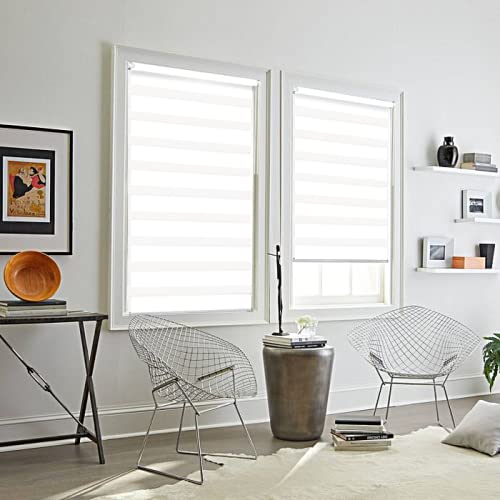 Eurohome - Doppia tenda avvolgibile Klemmfix senza...