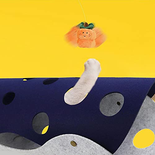 Facynde Interactief kattenspeelgoed, vilt, combinatie van kattentunnel voor katten, willekeurige combinaties… - Image 7