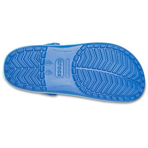 Image of Crocs Unisex Adult Crocband Clog 11016-4IO Blue Jean /Pool M6W8