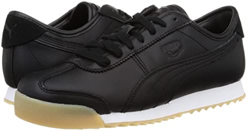 Puma 392432 Sneakers, Rome Leather, Spring and Summer 23 Color, Puma Black/Puma Black (01), US Men's Size 8.5 (26.5 cm) | Image 6