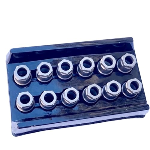 12 piezas F00VC14012 F00RJ14016 compatibles con inyectores de combustible Bosch (tuercas de inyector: 110293, 313, 333, 335, 317, 466, 718, 250 y 629)