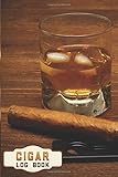Cigar Log Book: Cigar Tasting Journal, Perfect Cigar smokers gift for Aficionados, Cigar Personal Diary Notebook to Write in Cigar Reviews and Characteristics.
