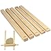 10 Pcs Spessori per Mattarello in Legno, Bastoni di Guida Cuscinetto Ceramica, Strumenti di Argilla 5 Misure, Bastoncini Guide per Mattarello Guide lo Spessore Dell'argilla Polimerica Ceramic immagine