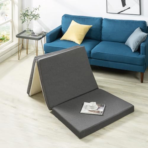 Listado de Colchoneta Chedraui Top 5. 42 ZINUS | Colchón Plegable Multifunción con Capas de Espuma Que lo Hacen Cómodo, Resistente y Firme | Garantía de 5 años
