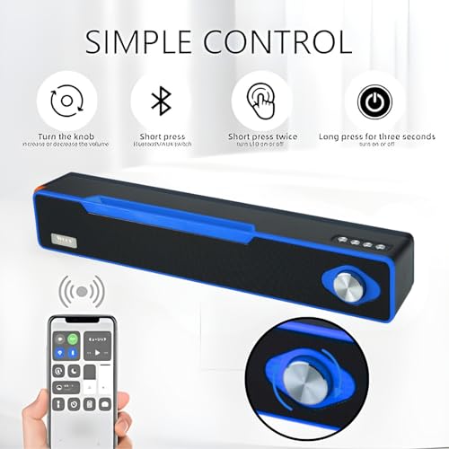 Image of Sonicbar SoundZenith Precision Sound Excellence with 10W RMS, TF Input, USB Input, Bluetooth 5.0 Connectivity, and Sleek Design Sophistication - Elevate Your Audio Experience(Multi)