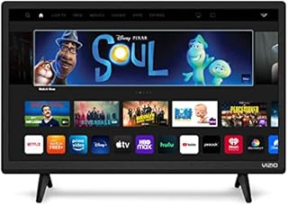 VIZIO 24-inch D-Series Full HD 1080p Smart TV with Apple AirPlay and Chromecast Built-in, Alexa Compatibility, D24f-J09, 2022 Model