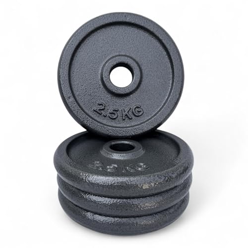 Disco Ghisa Foro 25 mm 0,5kg 1,25kg 2,5kg 5kg 10kg