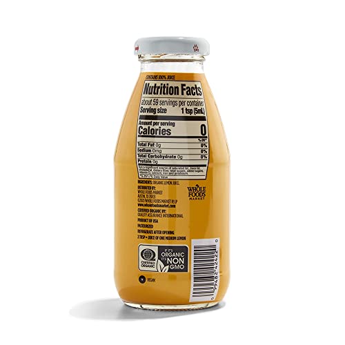 Image of 365 by Whole Foods Market, Organic Lemon Juice, 10 Fl Oz