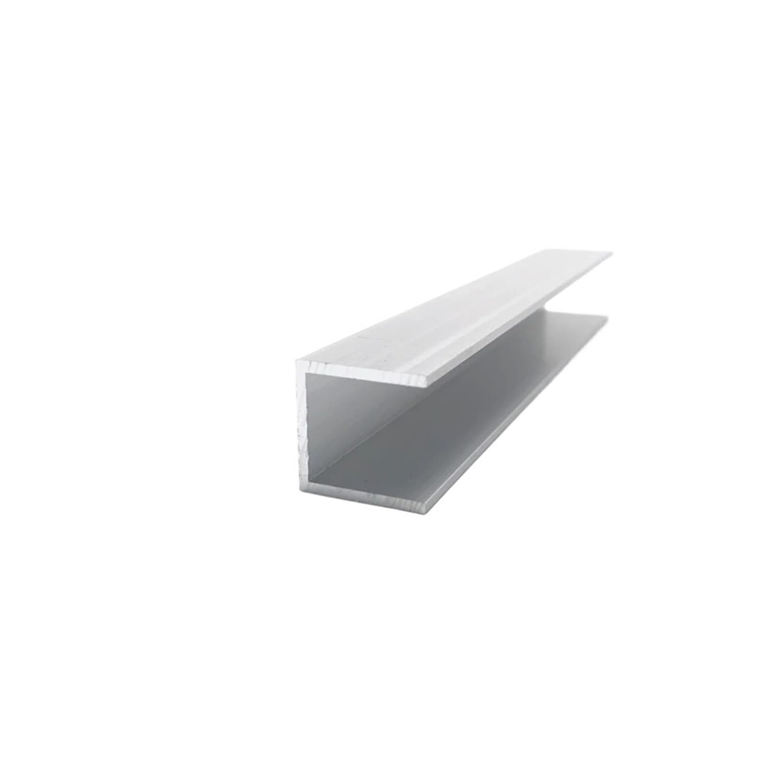 U Shape Aluminum U-Shape Aluminum, 24mm X 2mm,Outer Width, Length 50cm,Aluminum Alloy Glass Covered Edge Strip