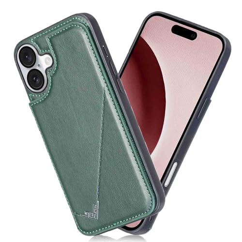 �yiFaceo�z�������U�[ �V���[�Y iPhone 16 PLUS 6.7 inch ���p �w�ʃP�[�X�i�_���O���[���j�K�p �A�C�t�H��16�v���X 6.7�C���` �l�C �X�}�z�P�[�X �J�[�h���[ �w�ʃJ�o�[ ���^ �g�уP�[�X �Ή� IPHONE16plus G