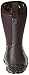 Muck Boot Women's Muckster II Mid Rain Boot, Black/Gray/Roses Print, 8 M US