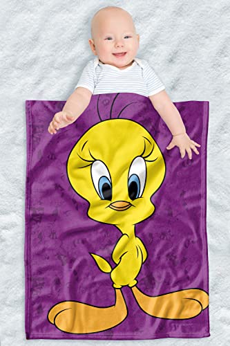 LOGOVISION Looney Tunes Lightweight Baby Blanket, 30