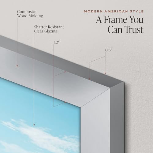 Image of Americanflat 18x24 Poster Frame - Engineered Wood - Silver