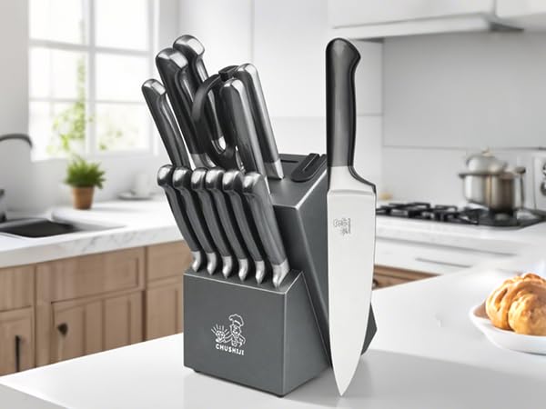 Save Big on 15-Pc Stainless Steel Knife Set with Code - Image 6