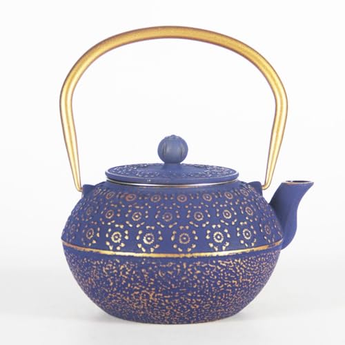 鉄瓶カラー　茶道具 茶器/茶道具 鉄瓶】 大 葛屋地紋 金森吉左作 1440～1620ml – 今