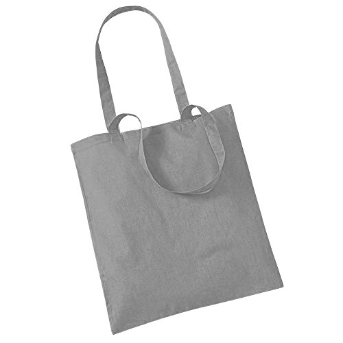 Westford Mill- Promoción bolsa básica Bolsa para la vida- capacidad 10 litros (Talla Única/Gris Puro)
