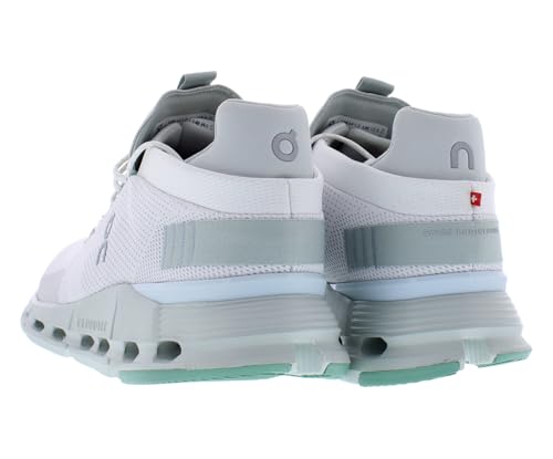 Image of On Cloudnova Mens Shoes Size 9.5, Color: Undyed /White /Glacier-White