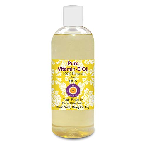 Deve Herbes Pure Vitamin E Oil Natural Therapeutic Grade 200ml (6.76 oz)