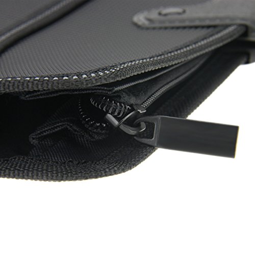 Portable Handheld File Briefcase Bag Zipper A4 File Holder Envelope Travel Bag Business Office Portfolio Document Holder Storage Organizer Carrying Handbag Case Tote #TOP3