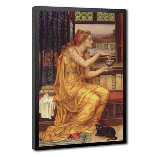 Impression sur toile Evelyn De Morgan | Décoration murale salon et bureau 20x30