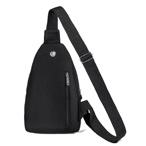 Small Sling Bag for Women Men, Crossbody Sling Backpack, Casual Daypack Backpacks Crossbody Bag for Hiking Travel - Image 6