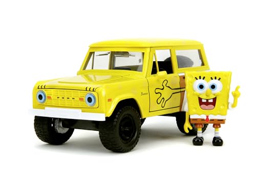 Jada Toys Bob Esponja 1973 Ford Bronco 1:24