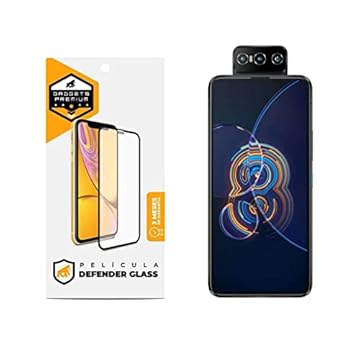 Película Defender Glass para Asus Zenfone 8 Flip - Preta - Gshield