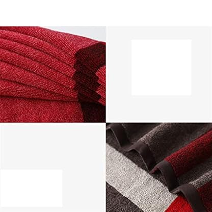 Badetuch-Set für Erwachsene, Badetuch, reines, verdicktes Handtuch (Farbe: 2 Stück, Größe: 72 x 35 cm + 150 x 73 cm) – Bild 5
