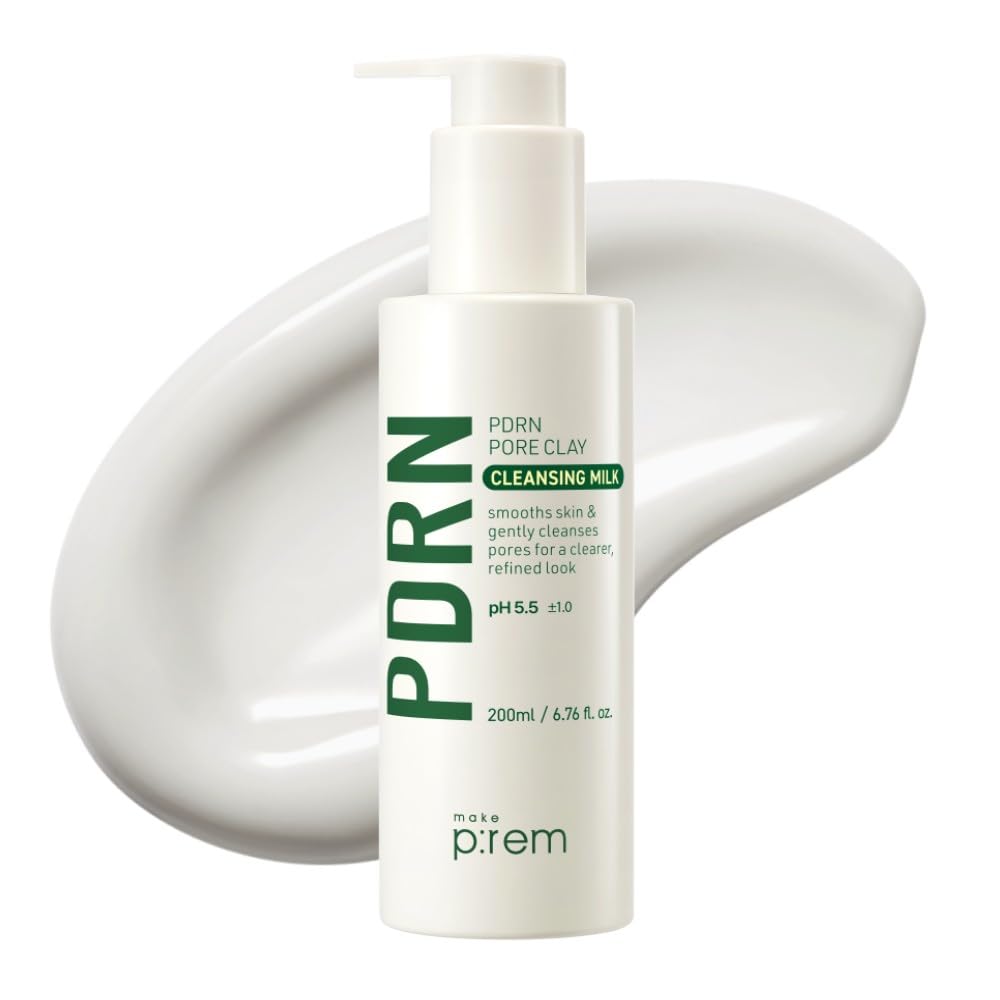 Amazon.com: MAKE P:REM PDRN Pore Clay Cleansing Milk, Hydrating