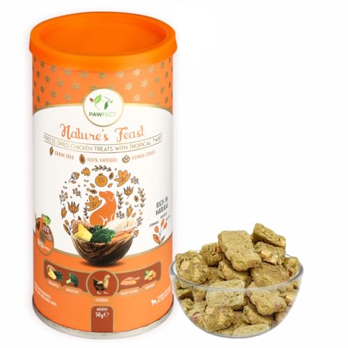 See full amazon price history chart for Pawfect Natures Feast Freeze Dried Dog Treats| 100% Natural Chicken (80%) and Tropical Twist (20%) Broccoli, Sweet Potato, Turmeric | Grain Free | Training Treat | Food Toppers for Dogs (50g/1.76oz) Pawfect Natures Feast Freeze Dried Dog Treats| 100% Natural Chicken (80%) and Tropical Twist (20%) Broccoli, Sweet Potato, Turmeric | Grain Free | Training Treat | Food Toppers for Dogs (50g/1.76oz) (B09MM446MC) Amazon Price History, Amazon Price Tracker