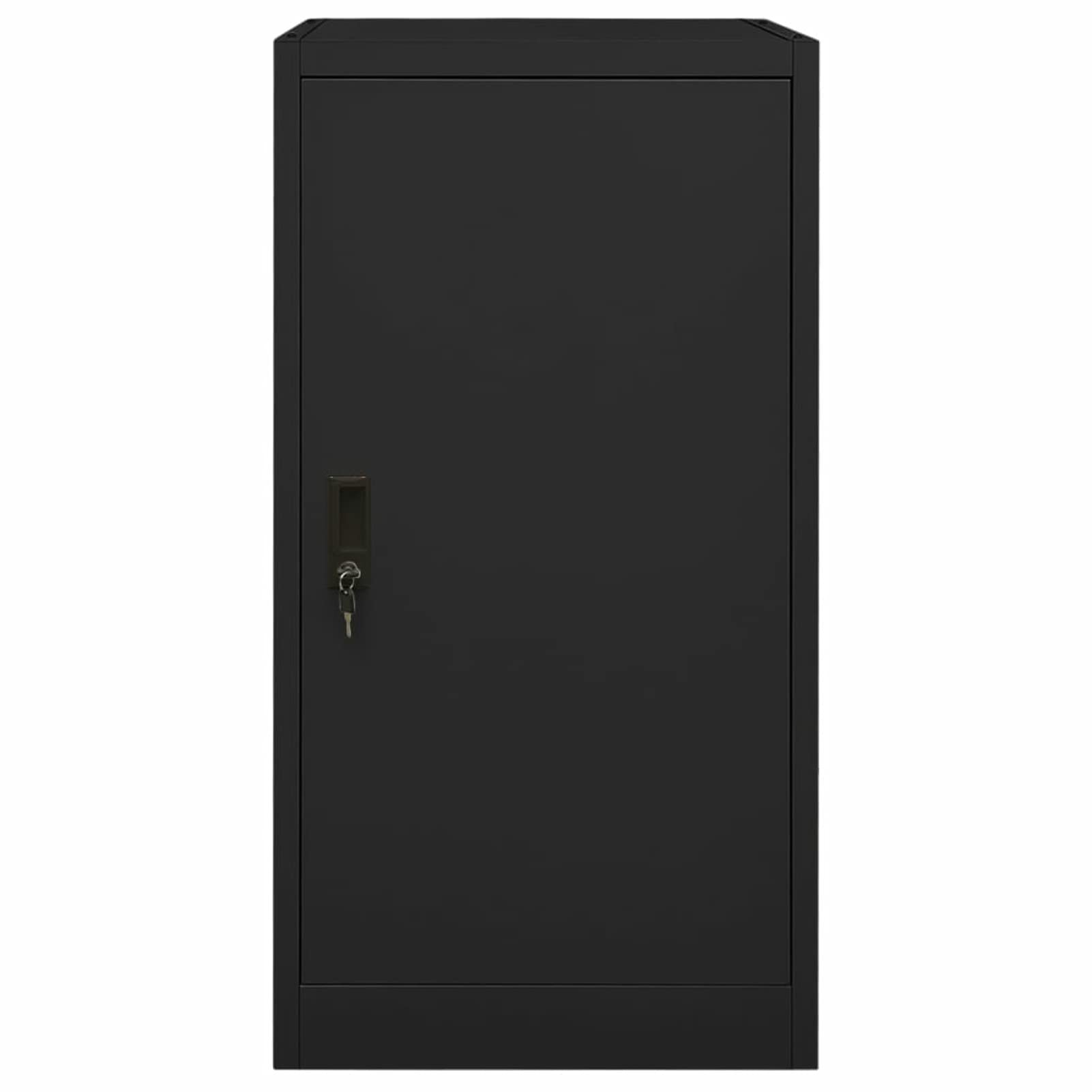 Tidyard Armario para Monturas de Caballo con Cerradura, Negro, Acero, 53x53x105 cm, Estante Inferior y 4 Ganchos Regulables, Capacidad 15 kg, para Cuarto de Arreos y Establo