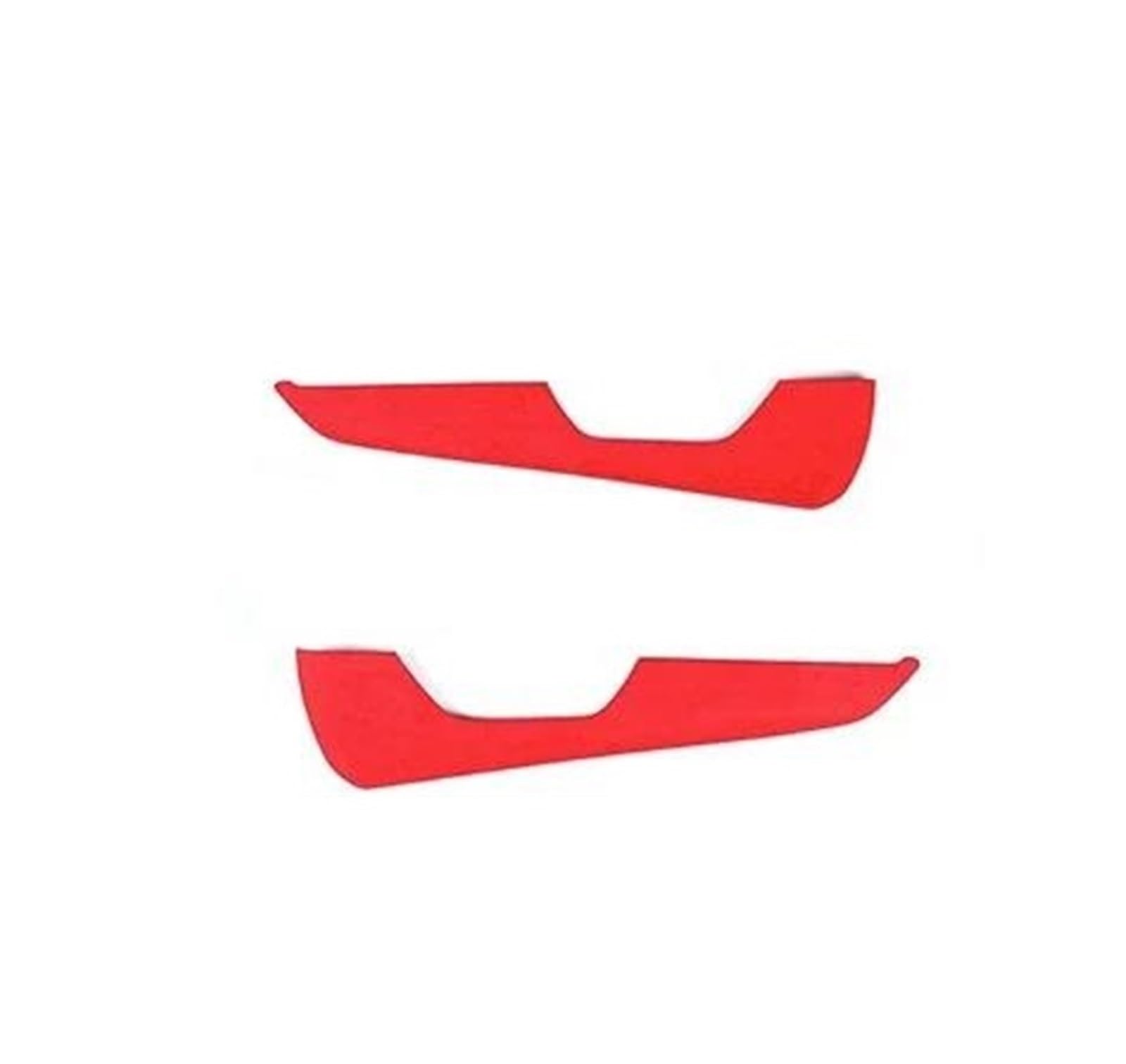 Fcaopcwama Door Panel Red For Audi A6 C8 A7 Rs7 2019-2024 Suede Overlay Panels On Dashboard Armrest Gear Control And Doors Car Armrest Storage Box