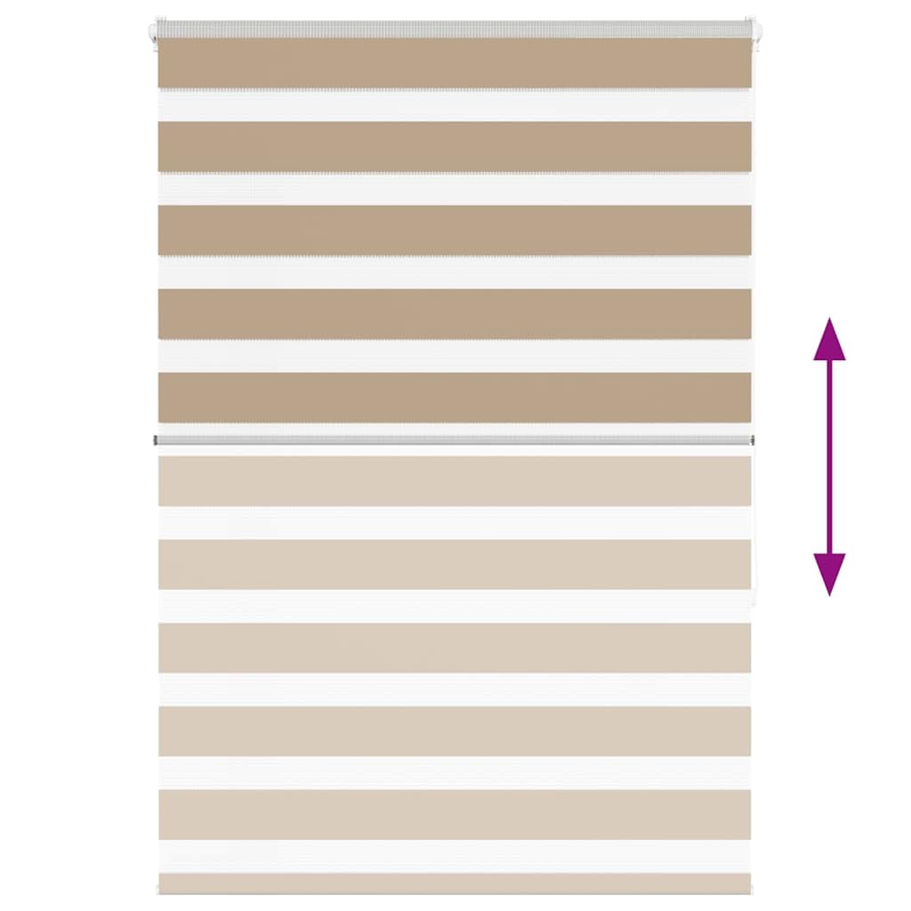 Store Zebre Marron Sable 90,9 cm Polyester