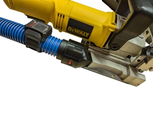 Absaugadapter passend für Dewalt DW682 + DCW682NT Flachdübelfräse auf C35 Kupplung