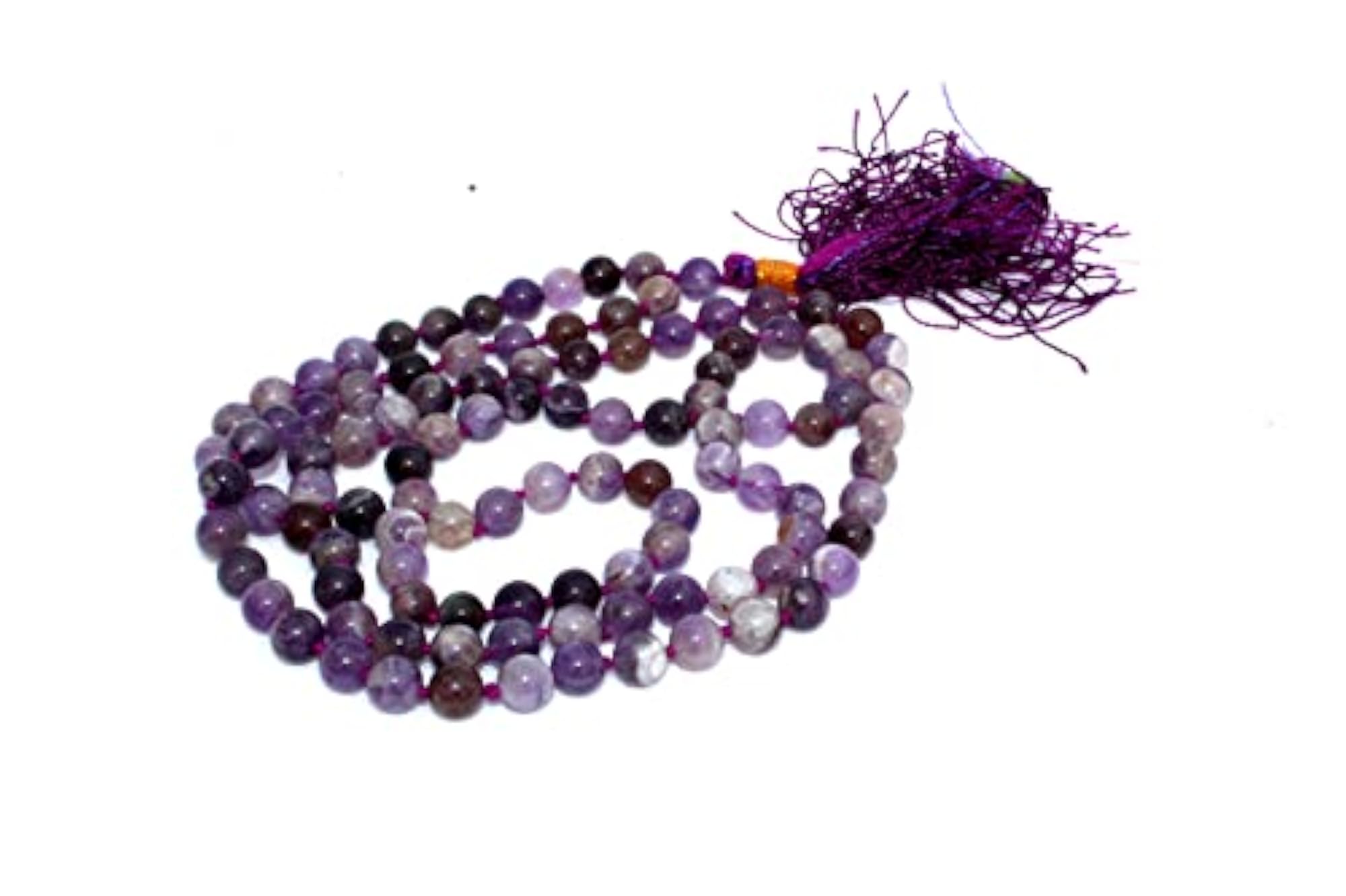 108 Beads Knotted Mala Necklace for Meditation