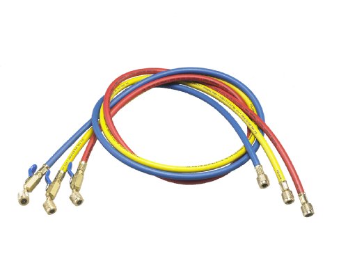 Yellow Jacket 21586 Plus II Hose with 5/16" Female Flare, 72", Red/Yellow/Blue (Pack of 3) Yellow Jacket 21586 Plus II Hose with 5/16" Female Flare, 72", Red/Yellow/Blue (Pack of 3)