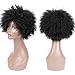 PHOCAS Short Curly Afro Wigs Human Hair Short Afro Kinky Curly Wigs Brazilian Afro Wigs for Women Natural Curl