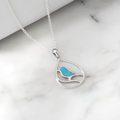 Boma Jewelry Sterling Silver Bird Necklace, 16 inches 6