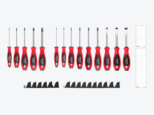 Image of TEKTON Phillips and Slotted Screwdriver Set, 14-Piece | DWZ90107