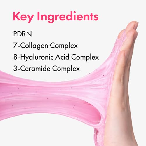 Image of TOSOWOONG Pink PDRN Collagen Face Wash, Mochi Whip, Pore Care, Blackheads
