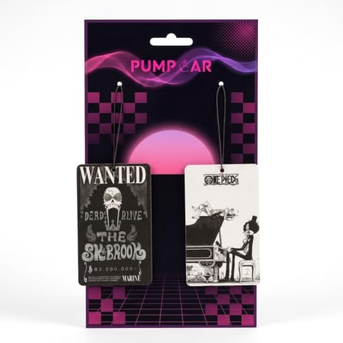 Image of PumpCar 2 pieces brook double-sided hanging Japanese anime vanilla-scented One Piece car air freshener Cool anime hanging air fresheners for rearview mirror Car Interior Accessories Household Gifts