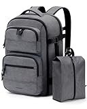 Spacious & Multi-Compartments: BAGSMART Travel Backpack is a versatile carry on backpack that features a generous size of 18.1" x 12.6" x 7.5" providing a whopping 40L capacity. With multiple compartments including a Top external zipped pocket, zippe...