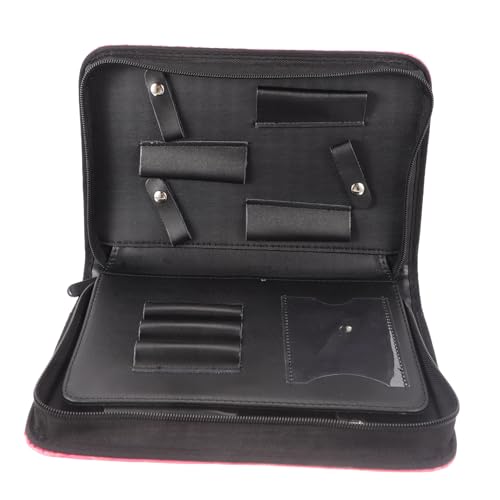 SAFIGLE Hair Scissors Bag Lightweight and Durable Hair Styling Tools Organizer Pouch for Hairdressers Compact Scissor Case for Travel and Daily Use Design with Maximum Storage