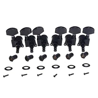 Musiclily Ultra 3R3L Ratio de 19:1 Mécaniques à Blocage Locking Tuners pour Guitare électrique Les Paul Style ou… - Les Beatles, Paul McCartney, John Lennon, RIngo Starr, George Harrison Musiclily Ultra 3R3L Ratio de 19:1 Mécaniques à Blocage Locking Tuners pour Guitare électrique Les Paul Style ou… – Image 3