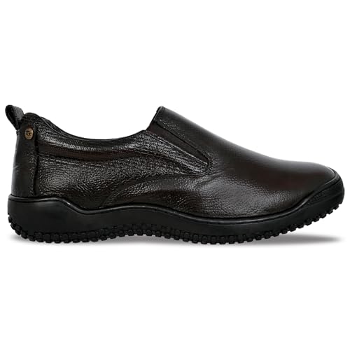 Image of Allen Cooper Shoes Genuine Original Leather Casual /Formal Lace-up Shoes (Color Options- Black /Brown, Sizes- 6,7,8,9,10)