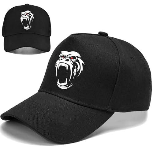 viofre Baseball Cap for Men Baseball Hats for Men Black Snapback Hats for Mens Women Cotton Fitted Trucker Hat Adjust Cool Hip Hop Flat Bill Hat Mens Skull Caps Golf Skateboard Accessories