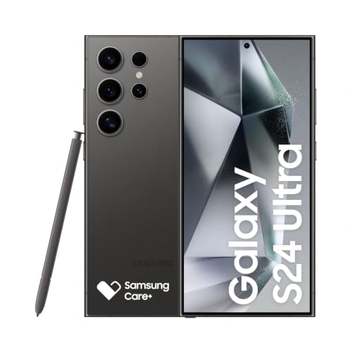 Smartphone Samsung Galaxy S24 Ultra, Galaxy AI, Selfie de 12MP, Tela de 6.8' 1-120Hz, 256GB, 12GB RAM - Titânio Preto